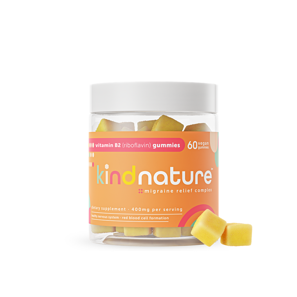 Kind Nature Vitamin B2 Riboflavin 400mg Gummies Chewables For Children Kids & Adults