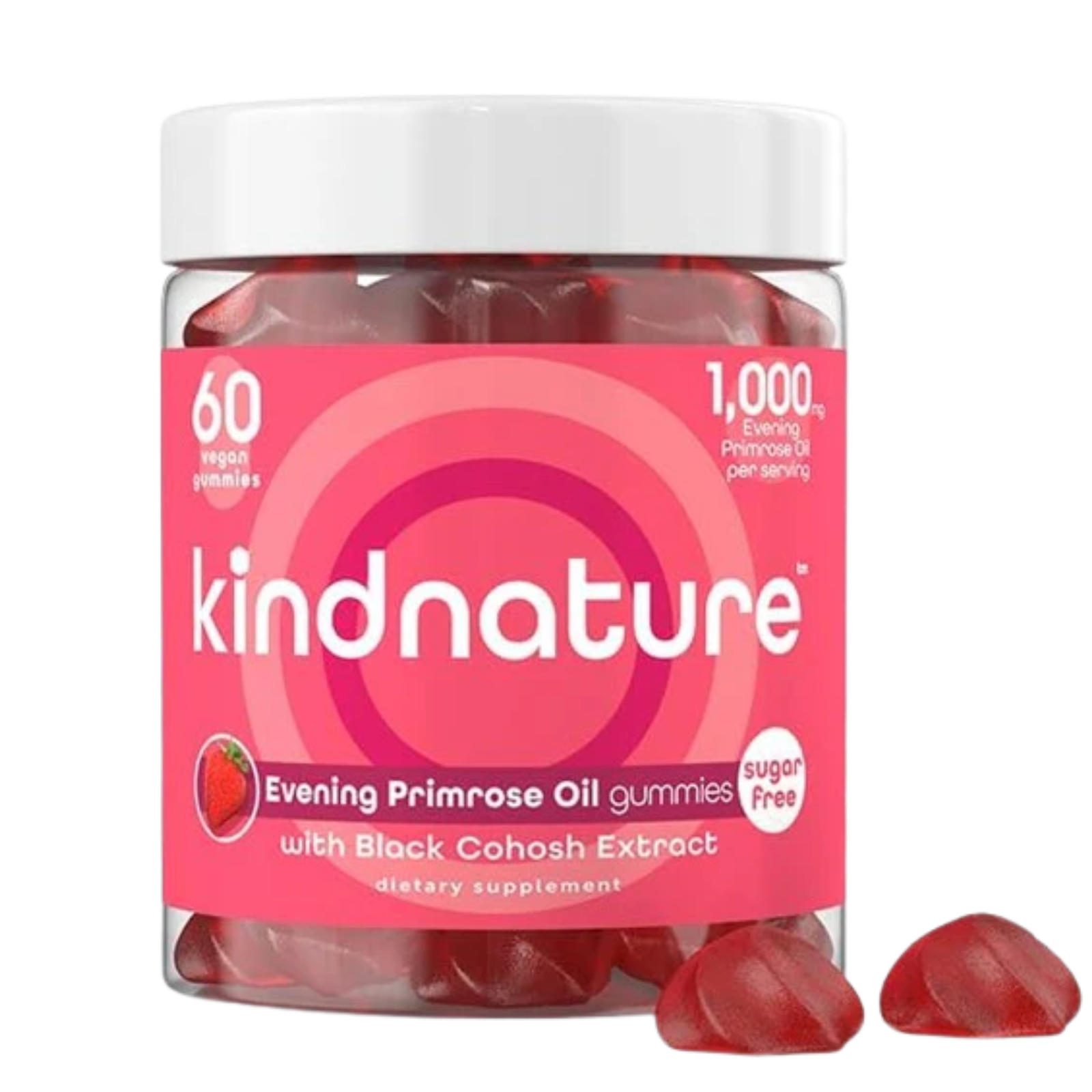 Evening Primrose Oil Gummies for Women – Hormonal Balance, PMS & Menopause Support