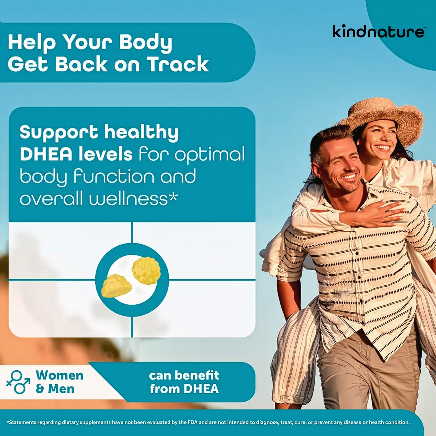 Clinically Researched DHEA – Made for Men Who Want More - Sugar-Free DHEA 25mg Gummies