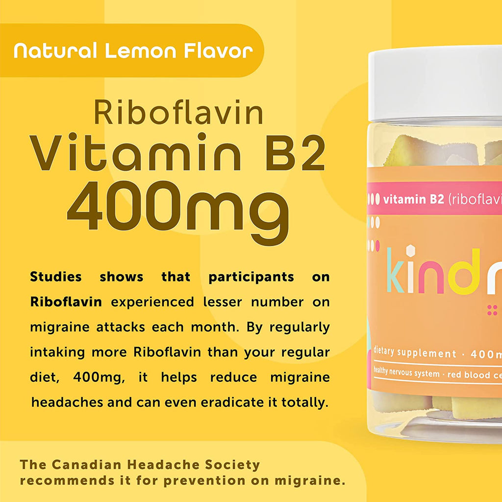 400 mg Riboflavin gummies for energy and metabolism boost